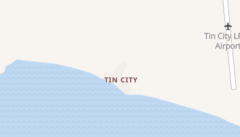 Tin City, Alaska map
