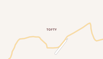 Tofty, Alaska map