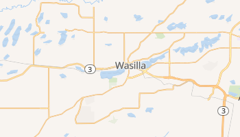 Wasilla, Alaska map