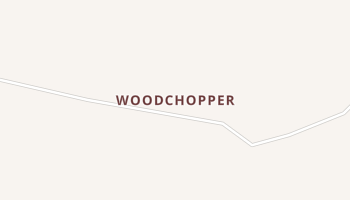 Woodchopper, Alaska map