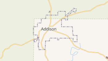 Addison, Alabama map