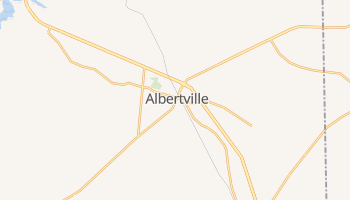Albertville, Alabama map