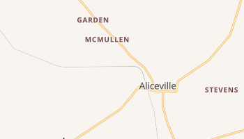 Aliceville, Alabama map