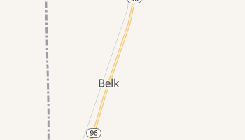 Belk, Alabama map