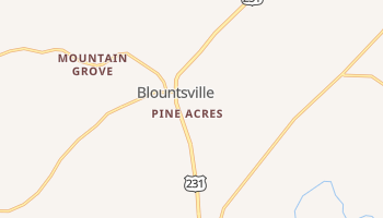 Blountsville, Alabama map