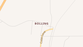 Bolling, Alabama map