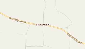 Bradley, Alabama map