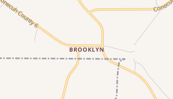 Brooklyn, Alabama map