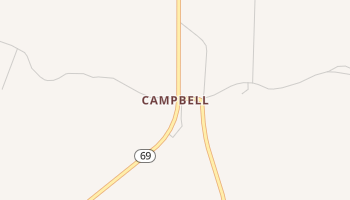 Campbell, Alabama map