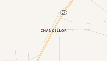 Chancellor, Alabama map