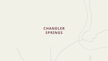 Chandler Springs, Alabama map