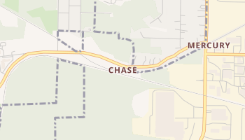 Chase, Alabama map