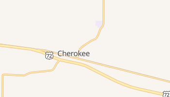 Cherokee, Alabama map