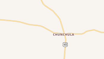 Chunchula, Alabama map