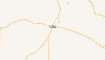 Clio, Alabama map
