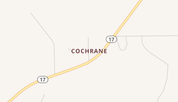 Cochrane, Alabama map