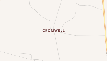 Cromwell, Alabama map