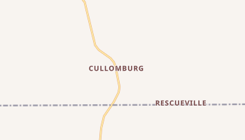 Cullomburg, Alabama map