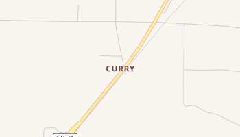 Curry, Alabama map