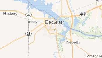 Decatur, Alabama map