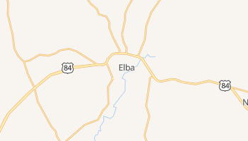 Elba, Alabama map