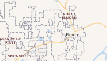 Elmore, Alabama map