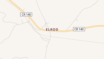 Elrod, Alabama map