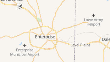 Enterprise, Alabama map