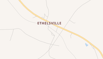 Ethelsville, Alabama map