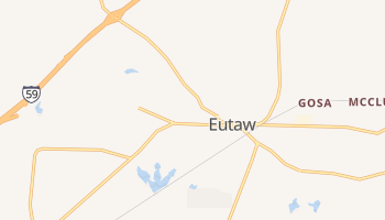 Eutaw, Alabama map