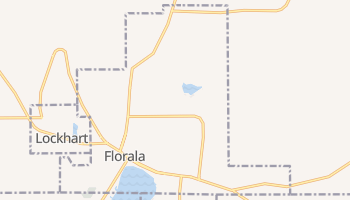 Florala, Alabama map