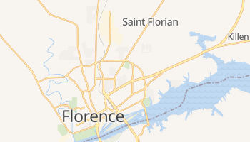 Florence, Alabama map