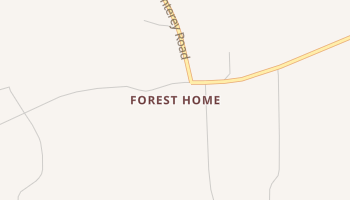 Forest Home, Alabama map