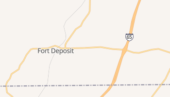 Fort Deposit, Alabama map