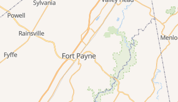 Fort Payne, Alabama map
