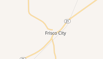 Frisco City, Alabama map