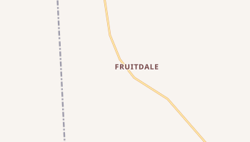 Fruitdale, Alabama map