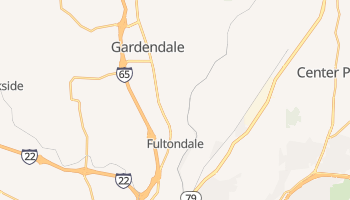 Fultondale, Alabama map