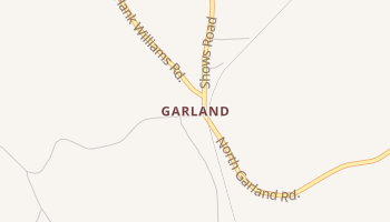 Garland, Alabama map