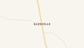 Glenville, Alabama map