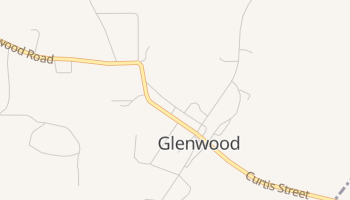 Glenwood, Alabama map