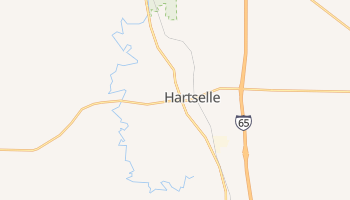 Hartselle, Alabama map