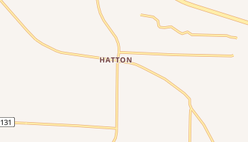 Hatton, Alabama map