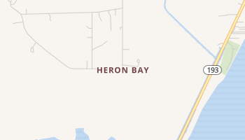 Heron Bay, Alabama map