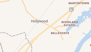 Hollywood, Alabama map