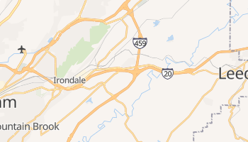 Irondale, Alabama map