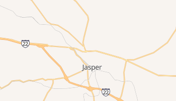 Jasper, Alabama map