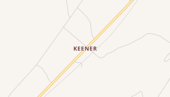 Keener, Alabama map