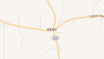 Kent, Alabama map