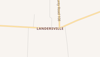 Landersville, Alabama map